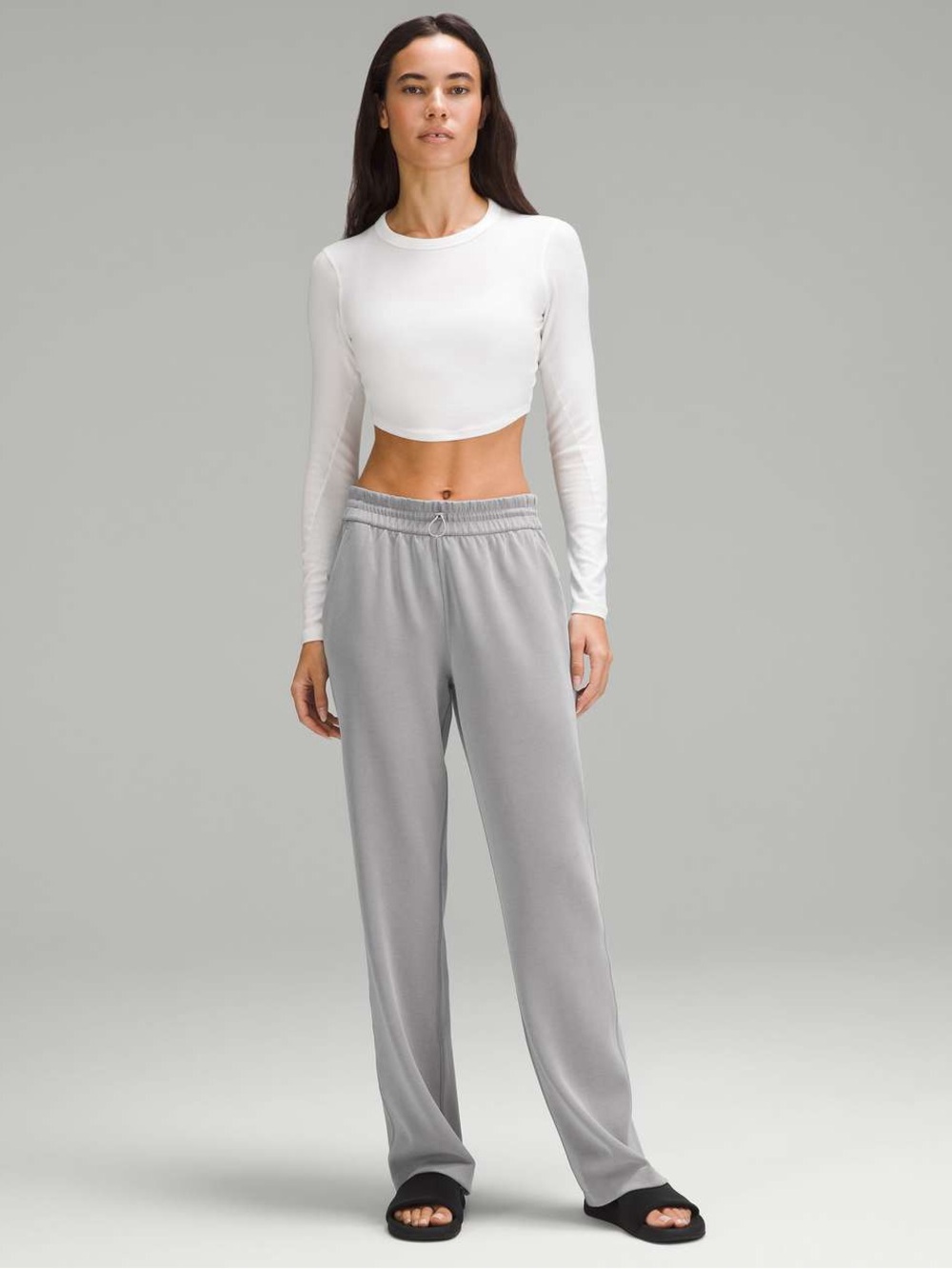 12. Lululemon Softstreme High-Rise Pant *Regular Rhino Grey size 2